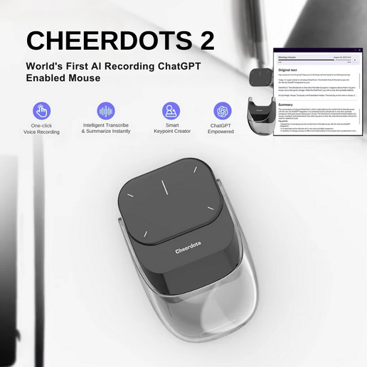 Cheerdots – Wireless Air Mouse with AI & ChatGPT