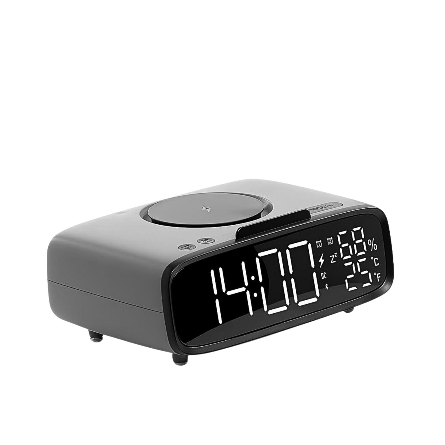GlowCharge Clock - Wireless Charger & Bluetooth Speaker