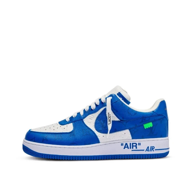 Louis Vuitton x Nike Air Force 1 Low ‘By Virgil Abloh White/Blue’