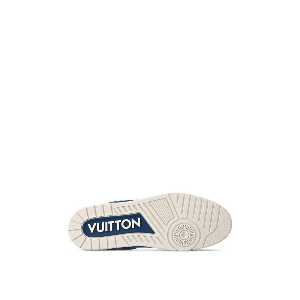 Louis Vuitton LV Trainer Sneaker ‘Damier Denim Blue’