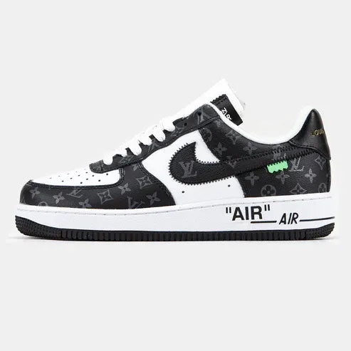 Louis Vuitton x Nike Air Force 1 Low ‘Virgil Abloh – Black White Monogram’