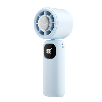 NEW - MAGIC JOHN 3 in 1 Mini Handheld Cooling Fan, 100 Speed Wind Power & Ice Cooling Function, Small Foldable 3-IN-1 Neck/Desk/Hand Fan, Pocket Design for Travel/Summer/Concerts/Lash, Gifts for Girls